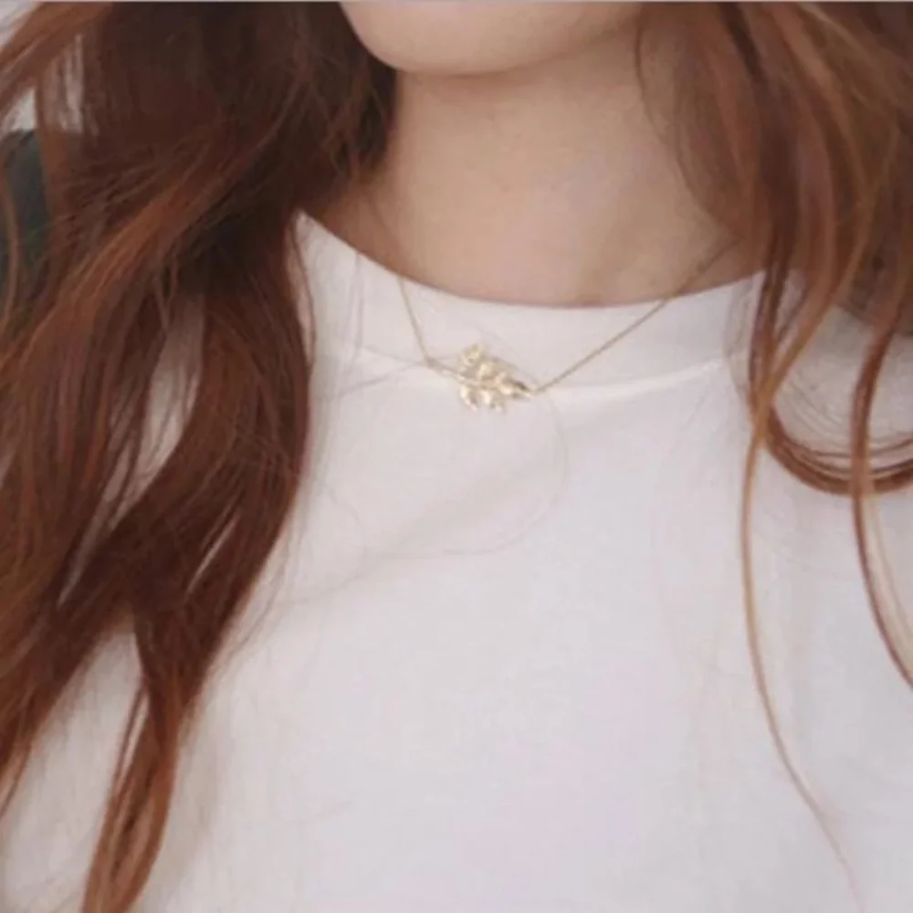 Gold Filled Branch Necklace - Picture 2 of 2